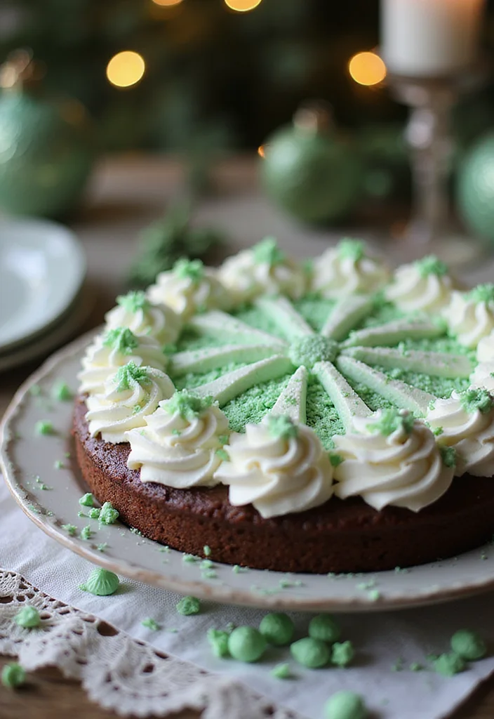 10 Irresistibly Delicious Poke Cake Recipes You'll Want to Dive Into Right Now! - 9. Chocolate Mint Poke Cake