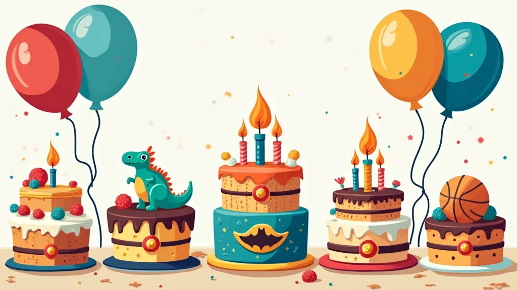 10 Simple Birthday Cakes for Boys That Will Make Their Day Extra Special!