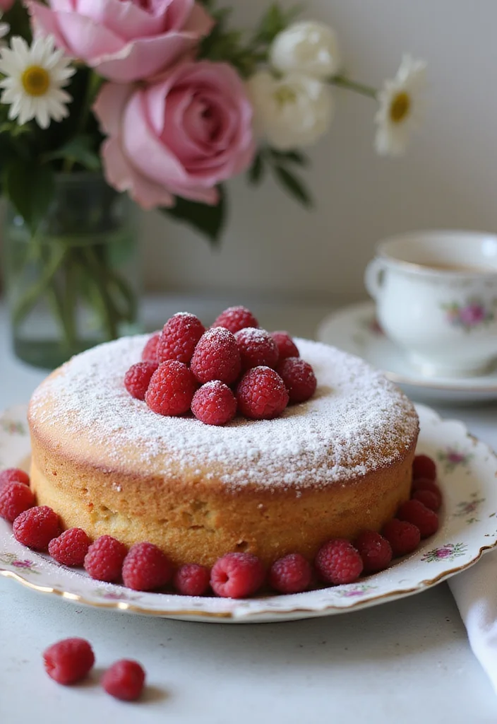 11 Healthy Cake Mix Recipes That Don't Skimp on Flavor! - 11. Raspberry Almond Flour Cake