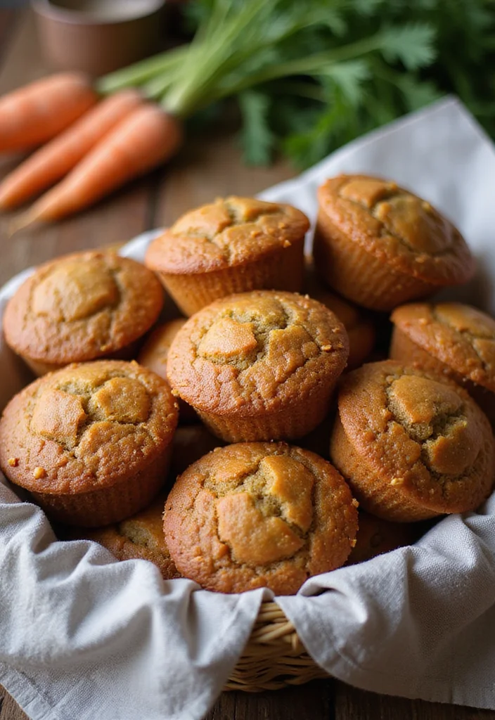 11 Healthy Cake Mix Recipes That Don't Skimp on Flavor! - 6. Carrot Cake Muffins