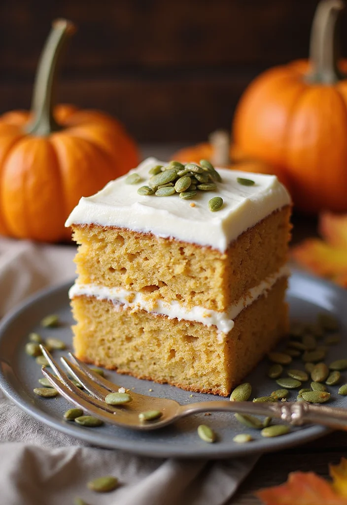 11 Unique White Cake Designs That Will Wow Your Taste Buds (Wait Until You See #3!) - 11. Pumpkin Spice White Cake