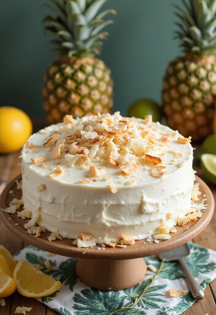 11 Unique White Cake Designs That Will Wow Your Taste Buds (Wait Until You See #3!) - 3. Coconut Cream Dream