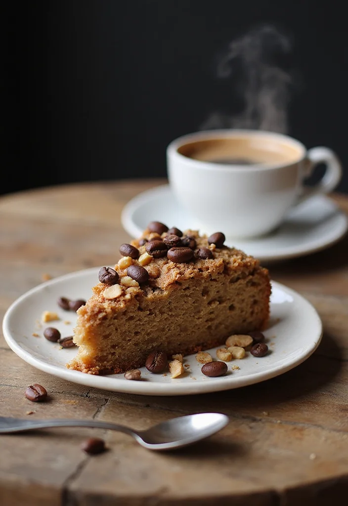 11 Unique White Cake Designs That Will Wow Your Taste Buds (Wait Until You See #3!) - 6. Coffee Crunch Cake