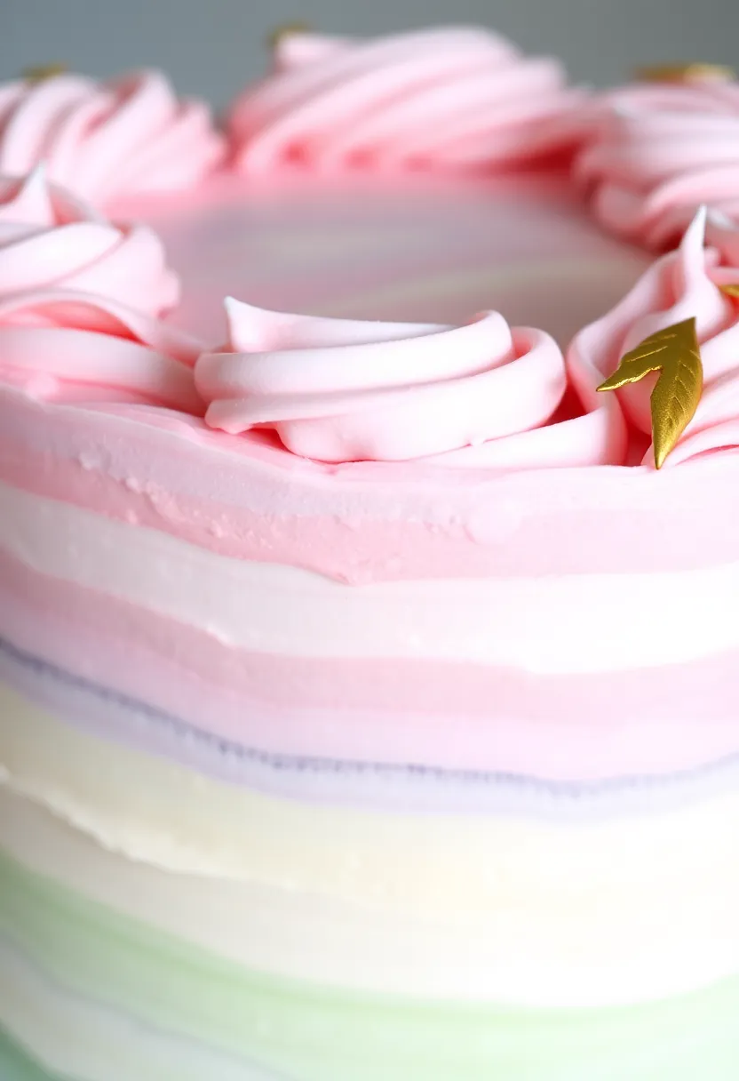 12 Artistic Anniversary Cake Designs That Are Almost Too Pretty to Eat (Almost!) - 1. Watercolor Wonder