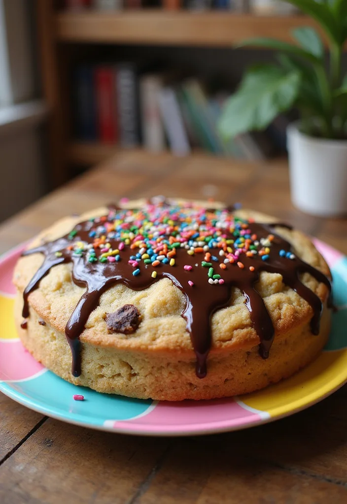 12 Sweet Anniversary Cake Designs That Celebrate Your Love Story! - 9. Cookie Cake