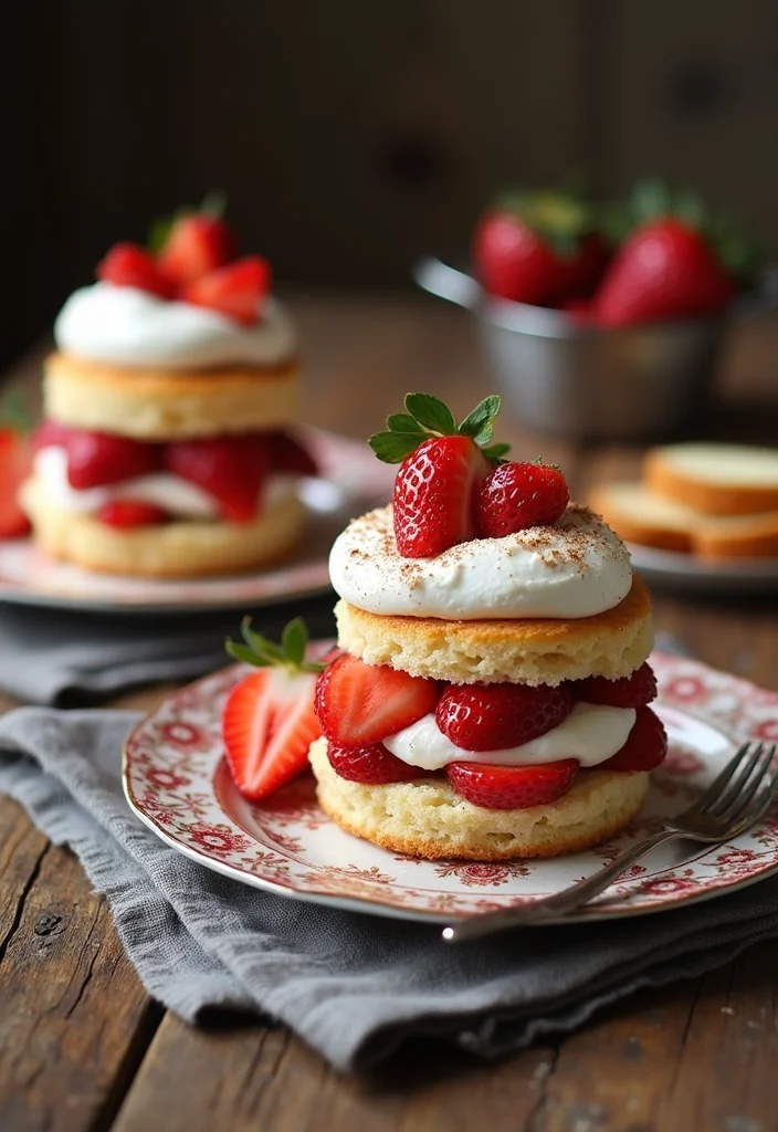13 Easy Strawberry Themed Cake Recipes That Will Impress Your Guests (You Won't Believe #3!) - 1. Classic Strawberry Shortcake