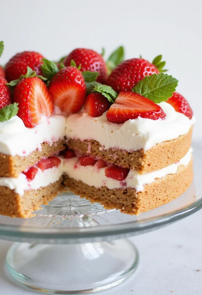 13 Easy Strawberry Themed Cake Recipes That Will Impress Your Guests (You Won't Believe #3!) - 3. No-Bake Strawberry Icebox Cake