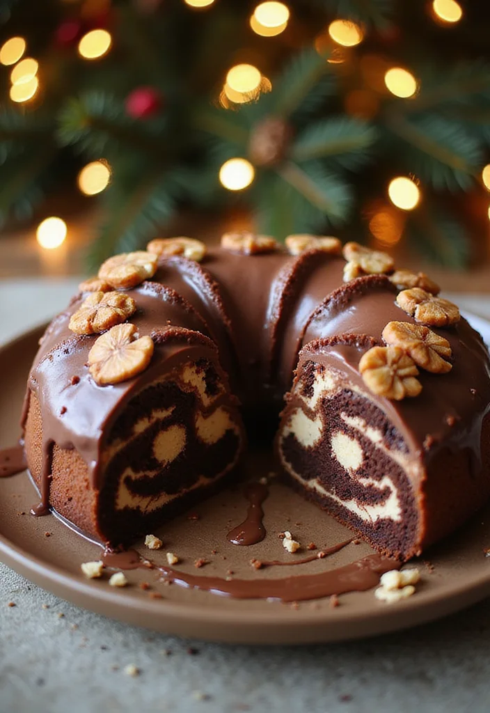13 Holiday Cake Ideas So Simple, You'll Want to Make Them Every Year! - 11. Nutella Swirl Cake