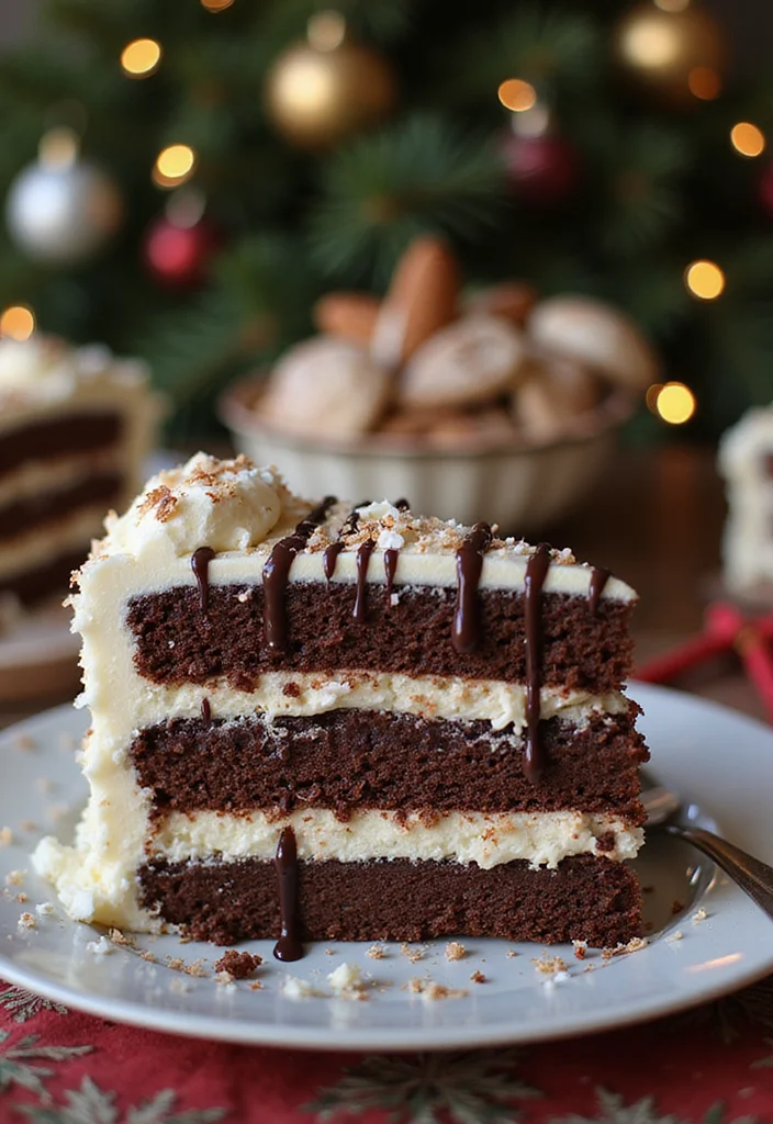13 Holiday Cake Ideas So Simple, You'll Want to Make Them Every Year! - 12. Almond Joy Cake
