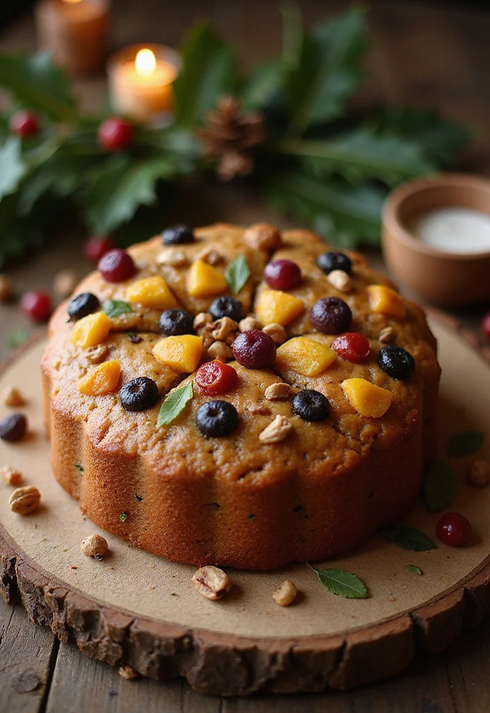 13 Holiday Cake Ideas So Simple, You'll Want to Make Them Every Year! - 4. Festive Fruitcake