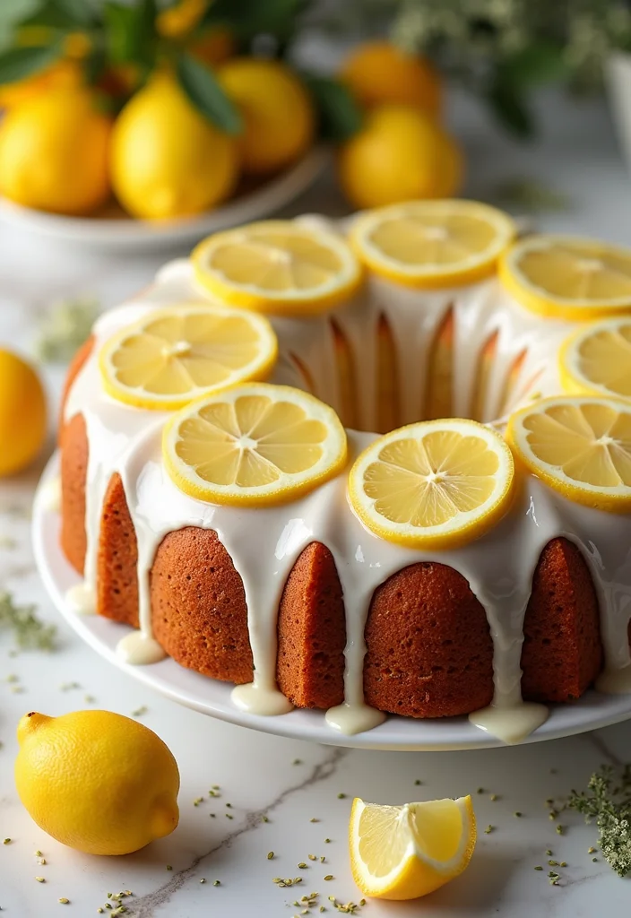 13 Holiday Cake Ideas So Simple, You'll Want to Make Them Every Year! - 9. Lemon Poppy Seed Cake