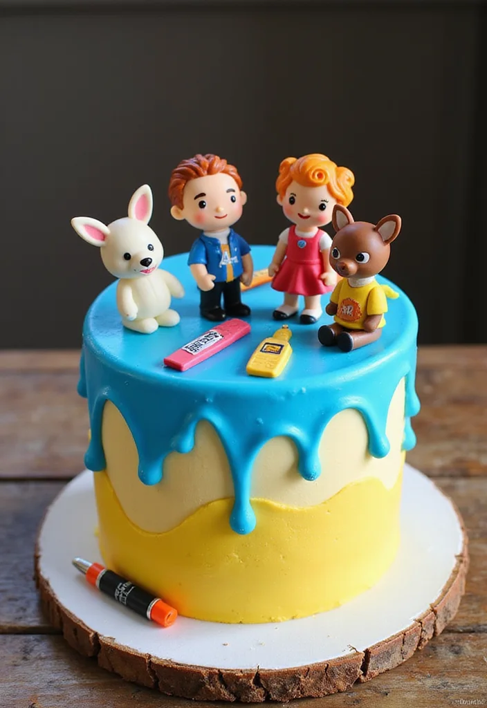 13 Stranger Things Cake Designs That Are So Good, They Should Be in the Upside Down! - 3. Hawkins Middle School Cake