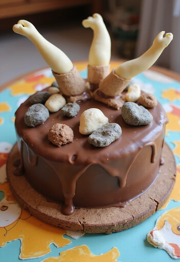 13 Stranger Things Cake Designs That Are So Good, They Should Be in the Upside Down! - 9. Lucas’ Slingshot Cake