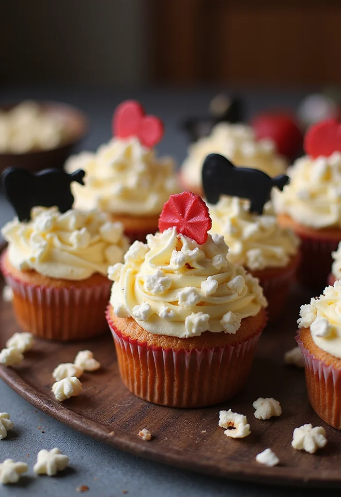 15 Creative Cupcake Cake Designs That Are Perfect for Any Occasion (Wait Till You See #9!) - 11. Movie Night Cupcake Cake