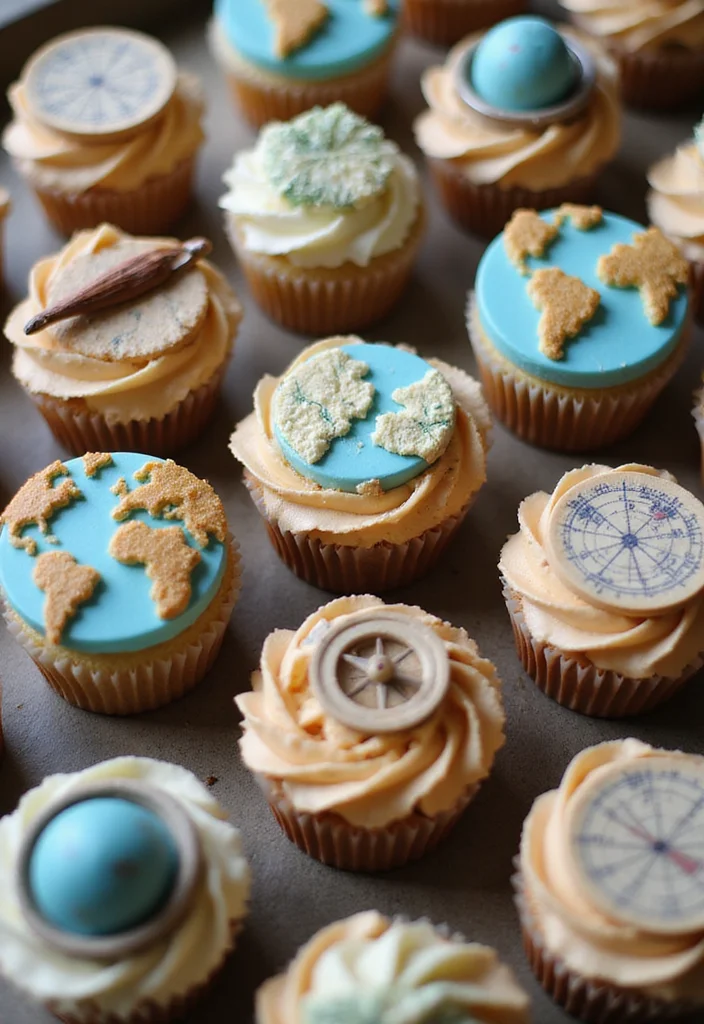 15 Creative Cupcake Cake Designs That Are Perfect for Any Occasion (Wait Till You See #9!) - 15. Adventure Awaits Cupcake Cake