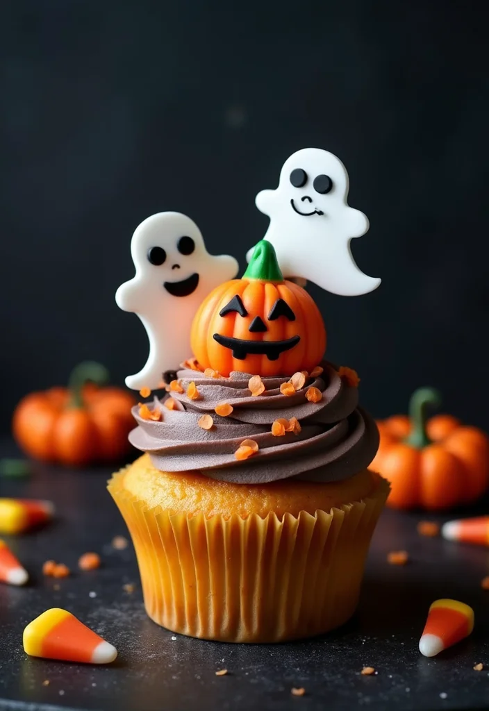 15 Creative Cupcake Cake Designs That Are Perfect for Any Occasion (Wait Till You See #9!) - 6. Halloween Spooktacular Cupcake Cake