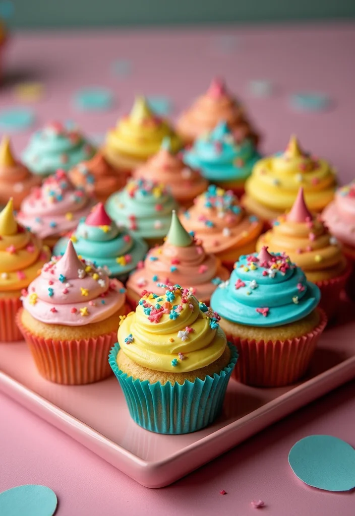 15 Creative Drawing Cake Ideas to Impress Your Friends (You Won't Believe #8!) - 10. Cupcake Cake