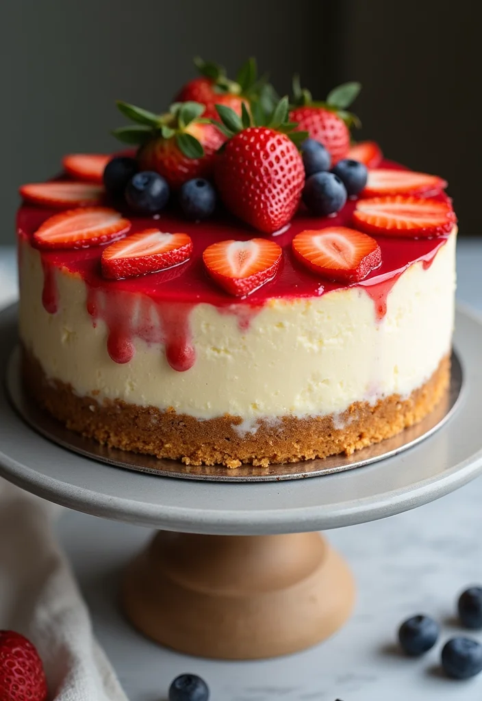 15 Creative Drawing Cake Ideas to Impress Your Friends (You Won't Believe #8!) - 14. Cheesecake Cake