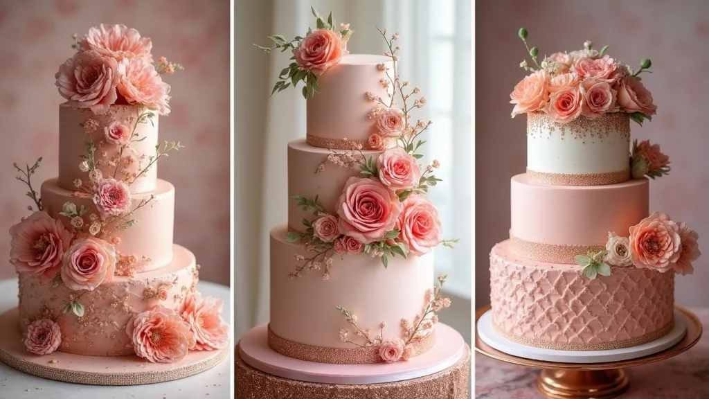 15 Dreamy Rose Gold Cakes for Your Next Celebration (Wait Until You See #5!)