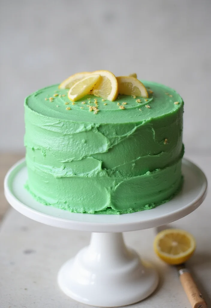 15 Unique Cakes for Men That Will Make Every Celebration Memorable! - 4. Matcha Green Tea Cake