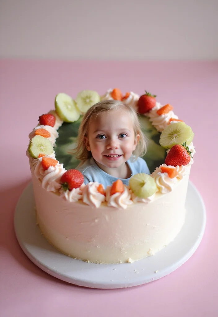 16 Custom Cake Ideas for Your Best Friend That Will Melt Her Heart! - 4. Personalized Photo Cake