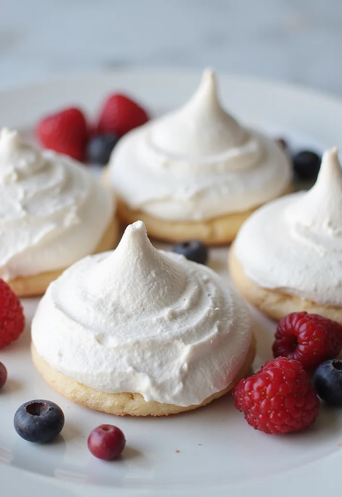 16 Custom Cake Ideas for Your Best Friend That Will Melt Her Heart! - 8. Meringue Kisses Cake