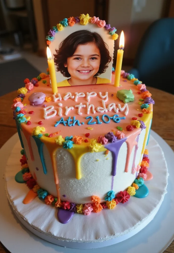 16 Personalized Birthday Cakes for Men That Reflect His Personality (Wait Until You See #3!) - 11. The Personalized Photo Cake