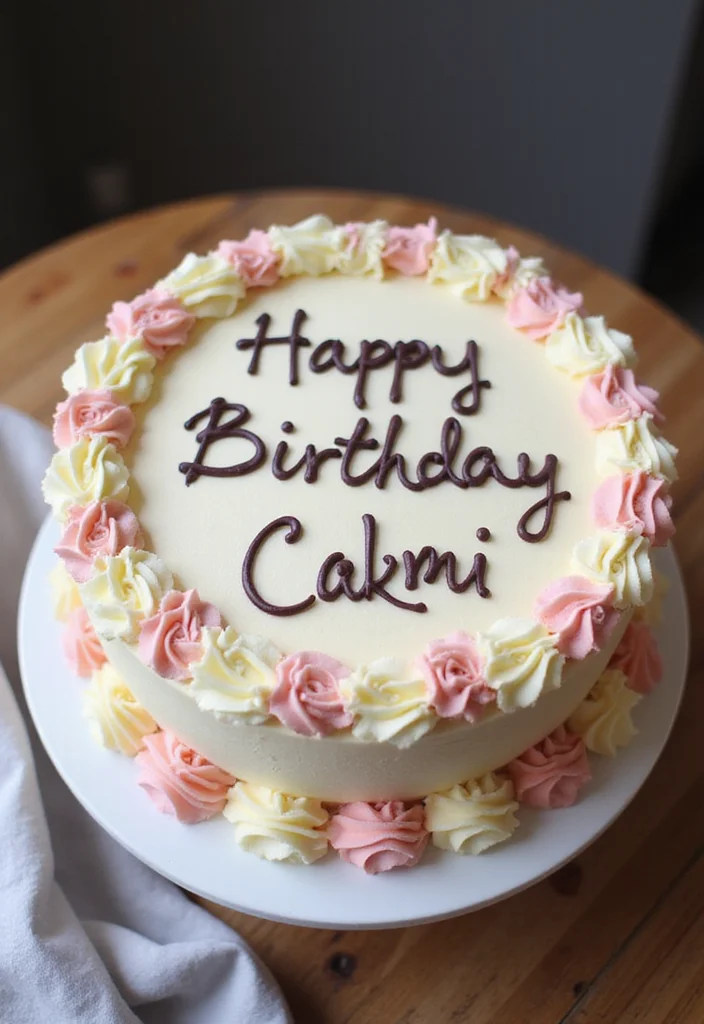 16 Personalized Birthday Cakes for Men That Reflect His Personality (Wait Until You See #3!) - 13. The Custom Message Cake