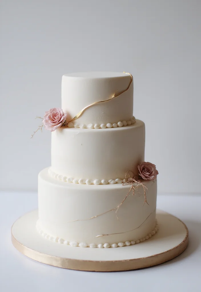 16 Personalized Birthday Cakes for Men That Reflect His Personality (Wait Until You See #3!) - 15. The Minimalist Cake