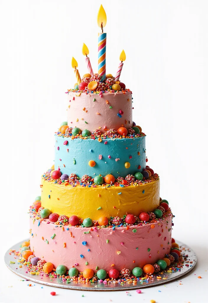 16 Personalized Birthday Cakes for Men That Reflect His Personality (Wait Until You See #3!) - 16. The Celebration Cake