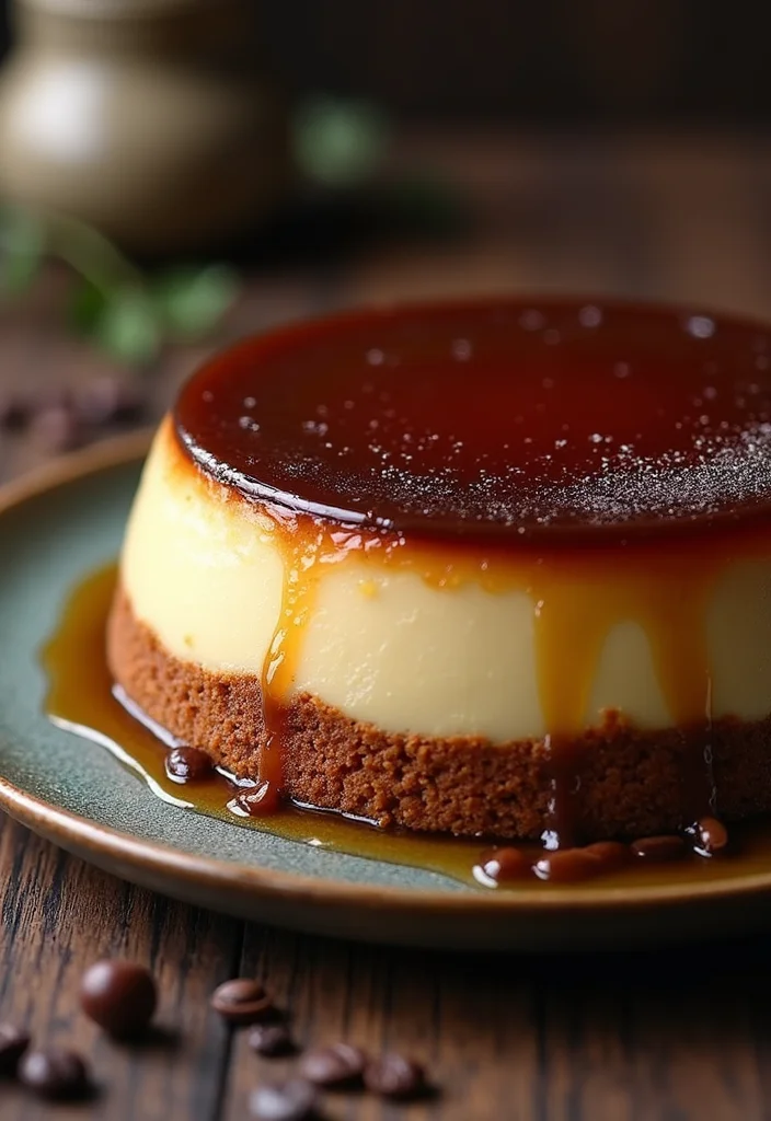 18 Unique Mexican Cake Ideas That Will Elevate Your Dessert Game! - 13. Espresso Flan Cake