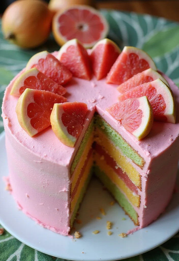 18 Unique Mexican Cake Ideas That Will Elevate Your Dessert Game! - 7. Guava Cake