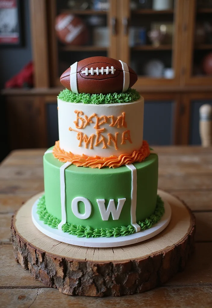 19 Groom Cake Ideas Every Groom Will Love (Especially #5!) - 1. Sports Team Cake