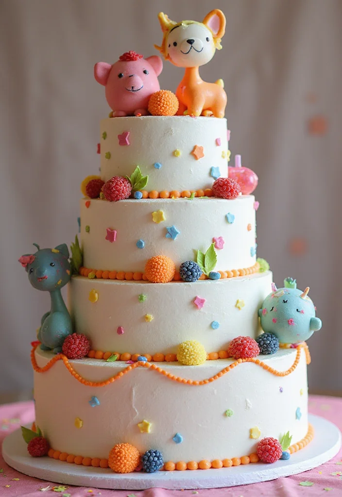 19 Top Modern Wedding Cake Ideas That Will Make Your Celebration Stand Out (Don't Miss #8!) - 14. Whimsical Designs