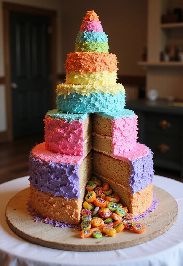 19 Top Modern Wedding Cake Ideas That Will Make Your Celebration Stand Out (Don't Miss #8!) - 8. Interactive Cakes