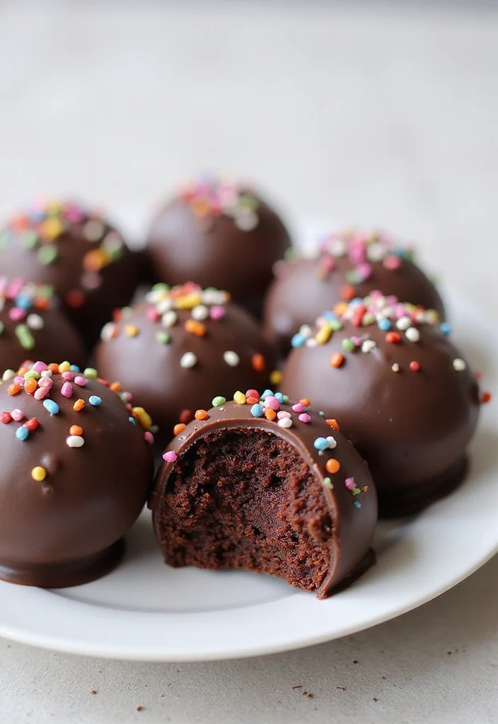 20 Irresistible Cake Pop Ideas That Will Make You the Star of Every Party! - 1. Classic Chocolate Cake Pops