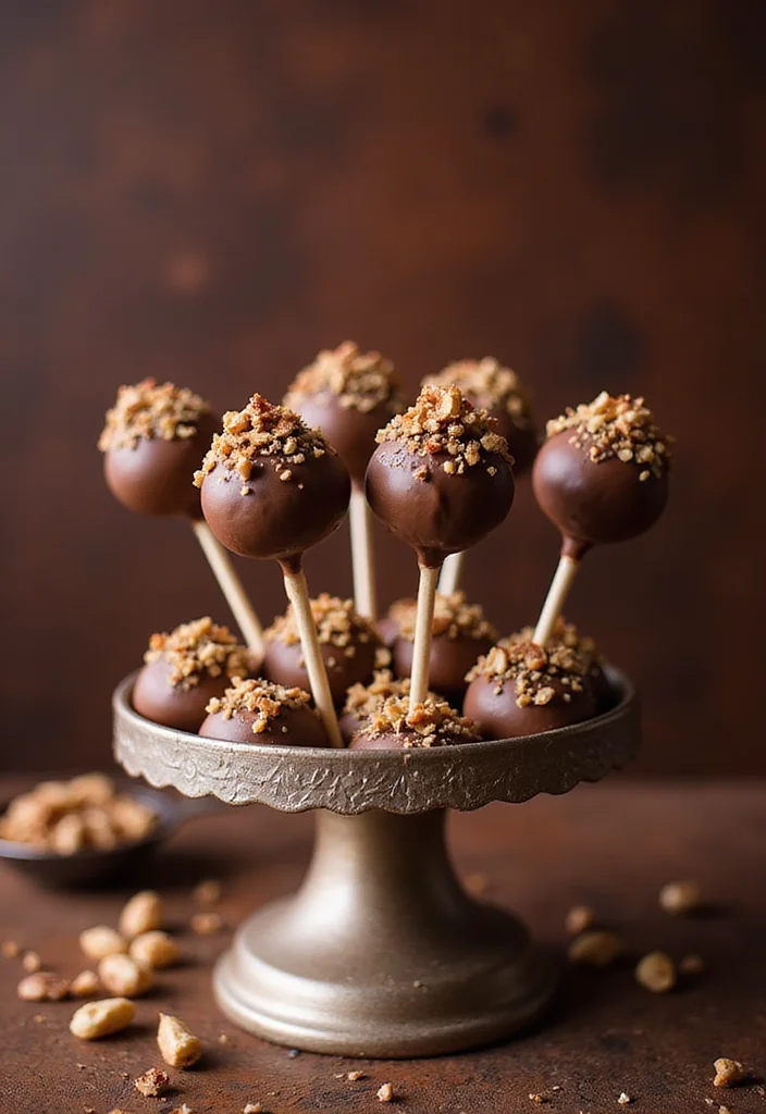 20 Irresistible Cake Pop Ideas That Will Make You the Star of Every Party! - 17. Nutella Cake Pops