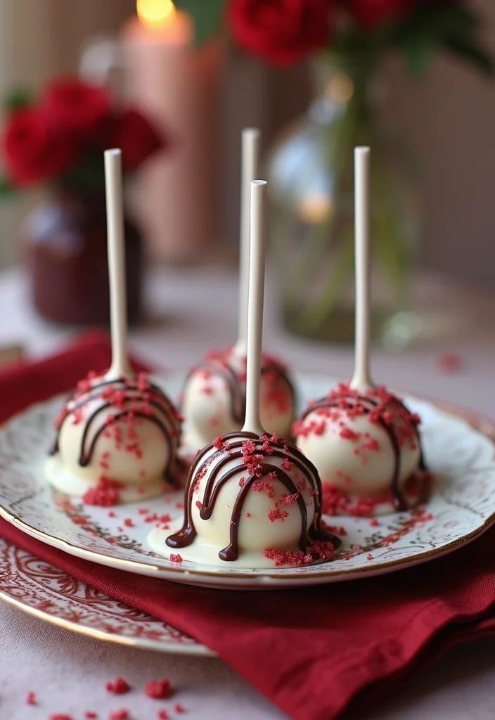 20 Irresistible Cake Pop Ideas That Will Make You the Star of Every Party! - 3. Red Velvet Cake Pops