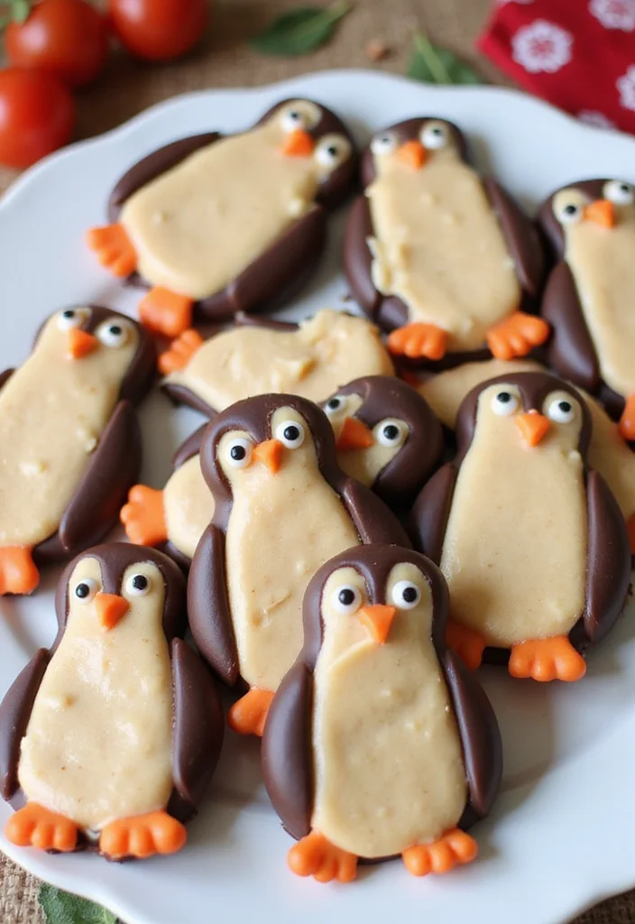 21 Step-by-Step Penguin Cake Ideas That Even Beginners Can Master! - 17. Peanut Butter Penguin Treats