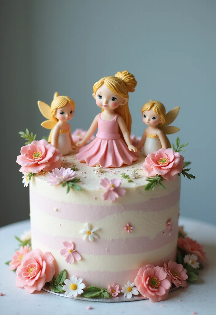 22 Kids Cake Designs That'll Be the Highlight of Their Birthday Party (Wait for #14!) - 16. Magical Fairy Cake