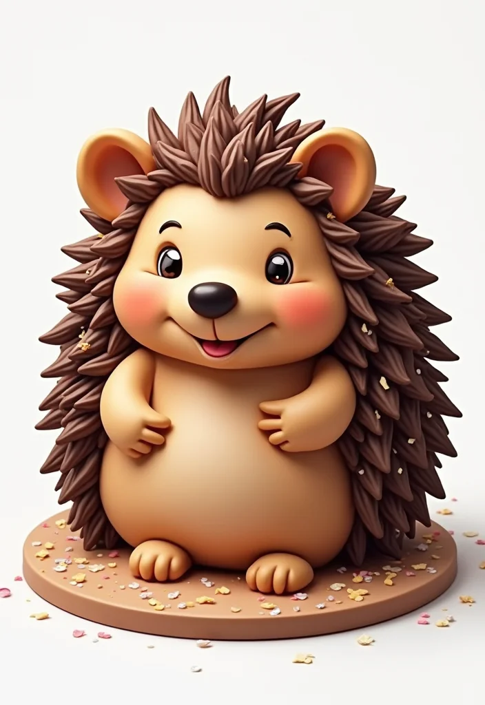 22 Kids Cake Designs That'll Be the Highlight of Their Birthday Party (Wait for #14!) - 17. Adorable Hedgehog Cake