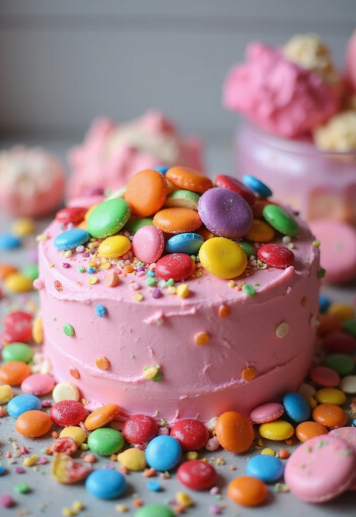 22 Kids Cake Designs That'll Be the Highlight of Their Birthday Party (Wait for #14!) - 19. Sweet Candy Land Cake