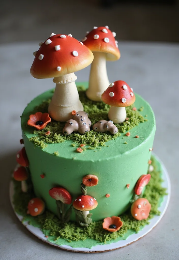22 Kids Cake Designs That'll Be the Highlight of Their Birthday Party (Wait for #14!) - 20. Enchanted Forest Cake