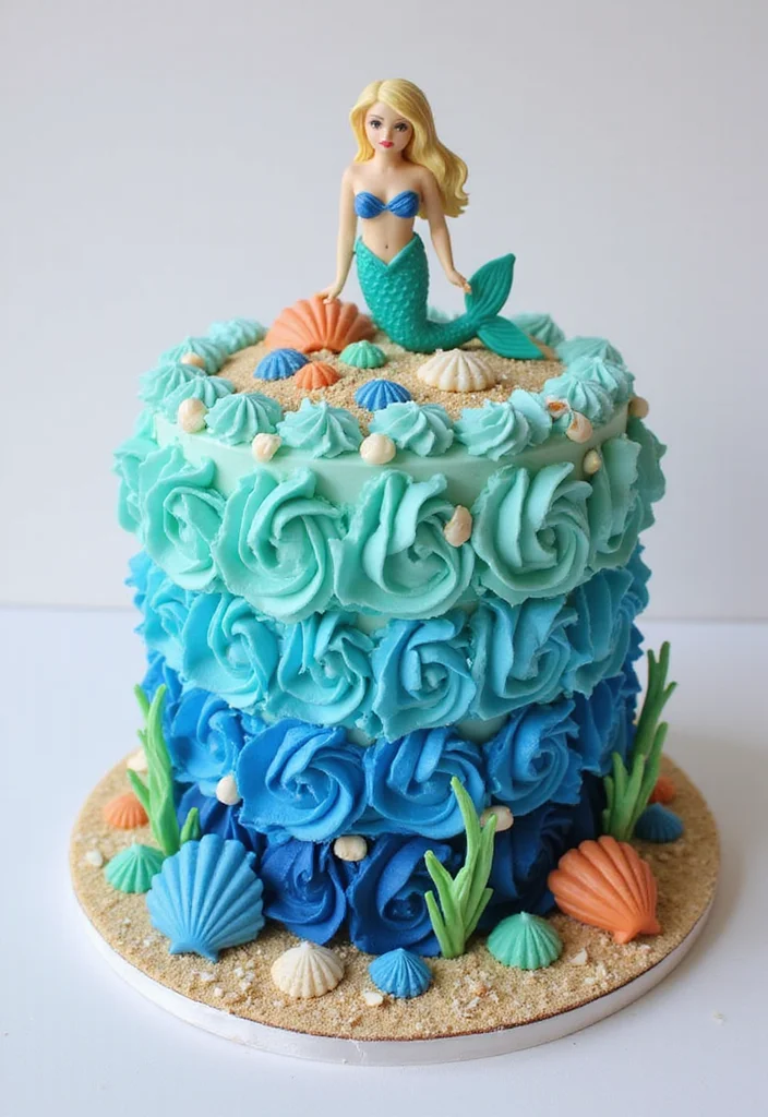22 Kids Cake Designs That'll Be the Highlight of Their Birthday Party (Wait for #14!) - 3. Under the Sea Adventure