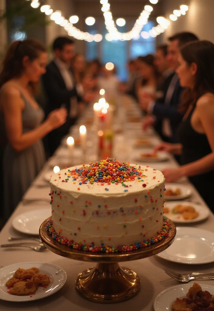 25 Creative Anniversary Cake Designs That'll Leave Your Guests in Awe! - 16. Interactive Cakes