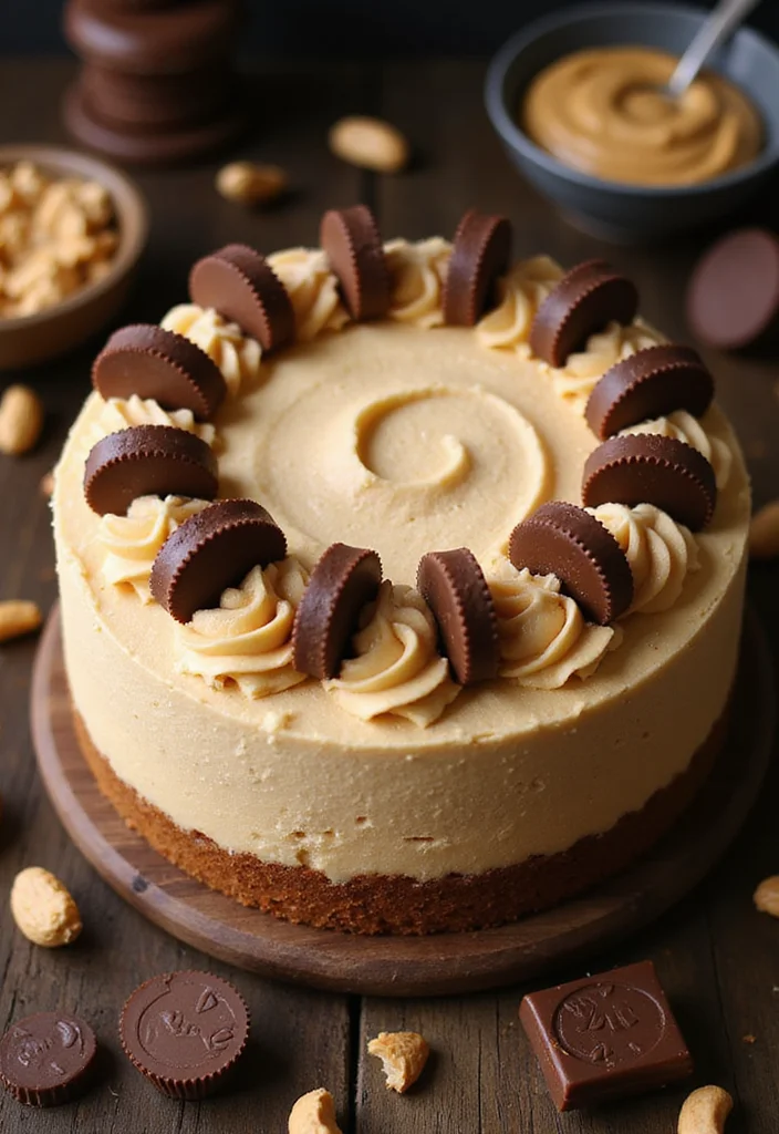 25 Delicious Cake Recipes to Make Your Girlfriend's Birthday Extra Special (Don't Miss #15!) - 10. Peanut Butter Cup Cake