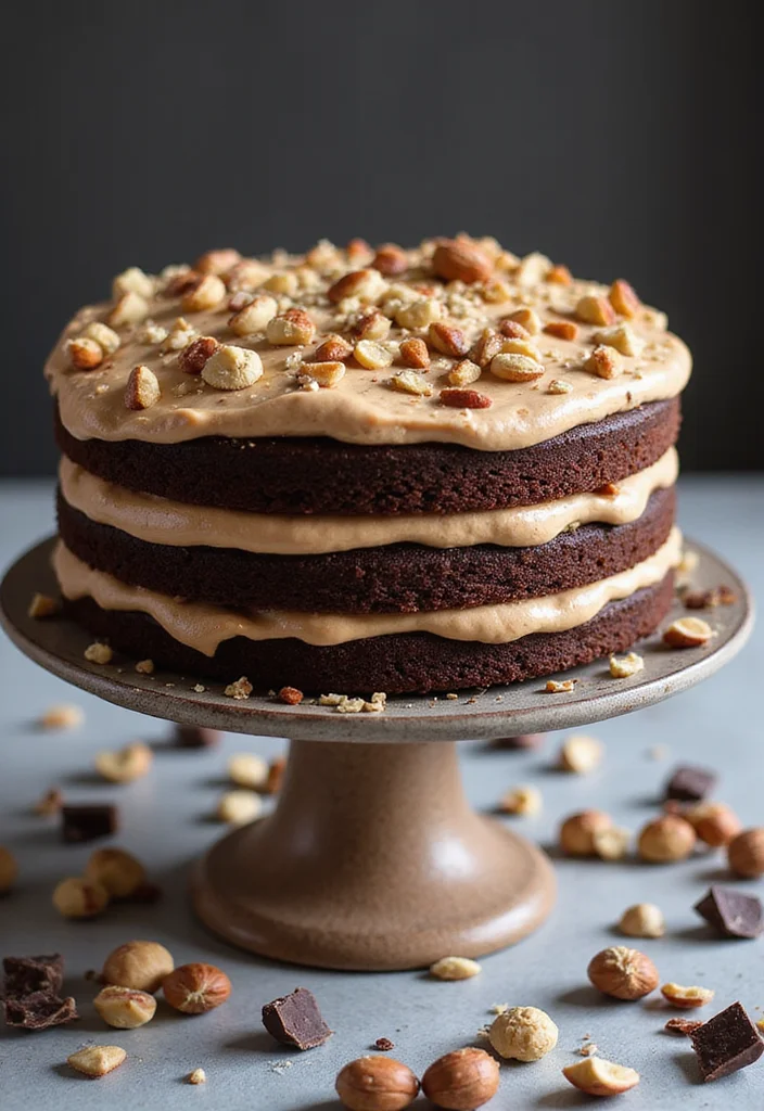 25 Delicious Cake Recipes to Make Your Girlfriend's Birthday Extra Special (Don't Miss #15!) - 14. Chocolate Hazelnut Cake