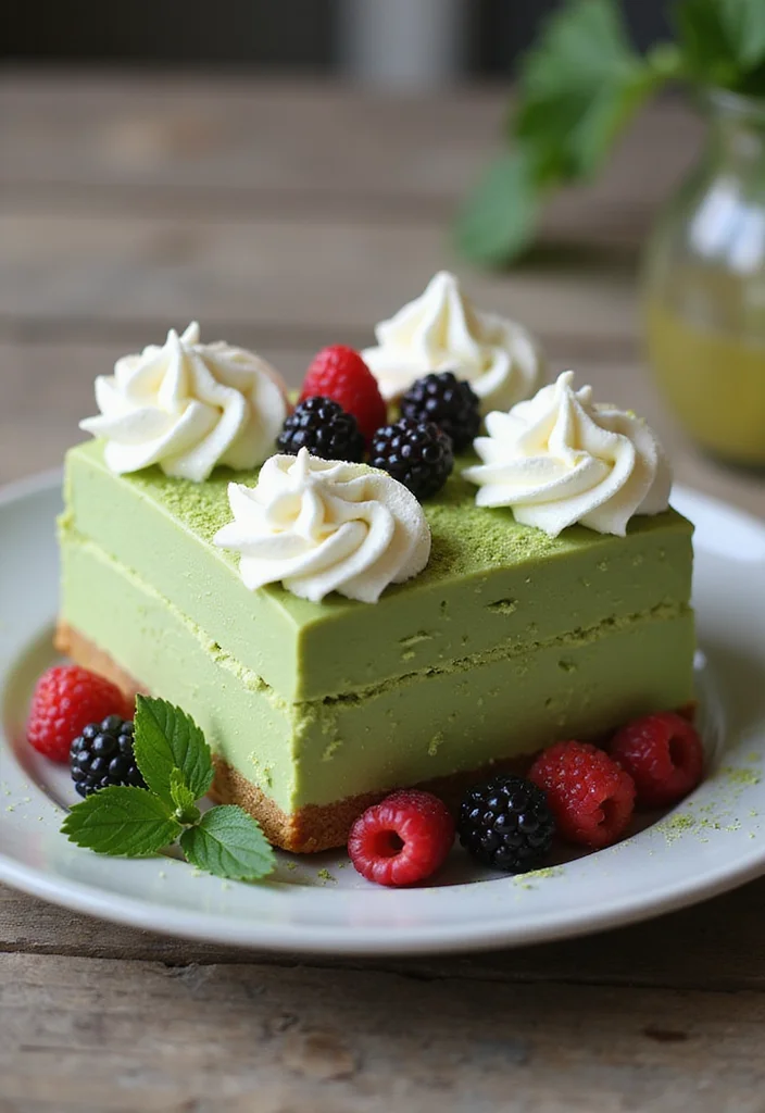 25 Delicious Cake Recipes to Make Your Girlfriend's Birthday Extra Special (Don't Miss #15!) - 15. Matcha Green Tea Cake