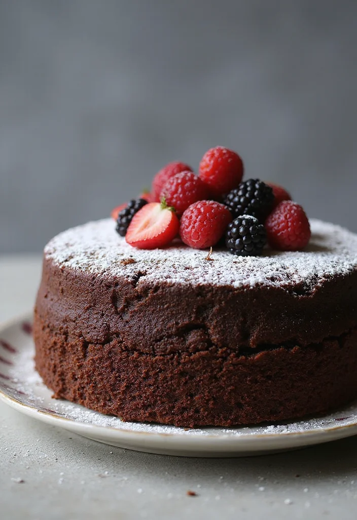 25 Delicious Cake Recipes to Make Your Girlfriend's Birthday Extra Special (Don't Miss #15!) - 25. Flourless Chocolate Cake