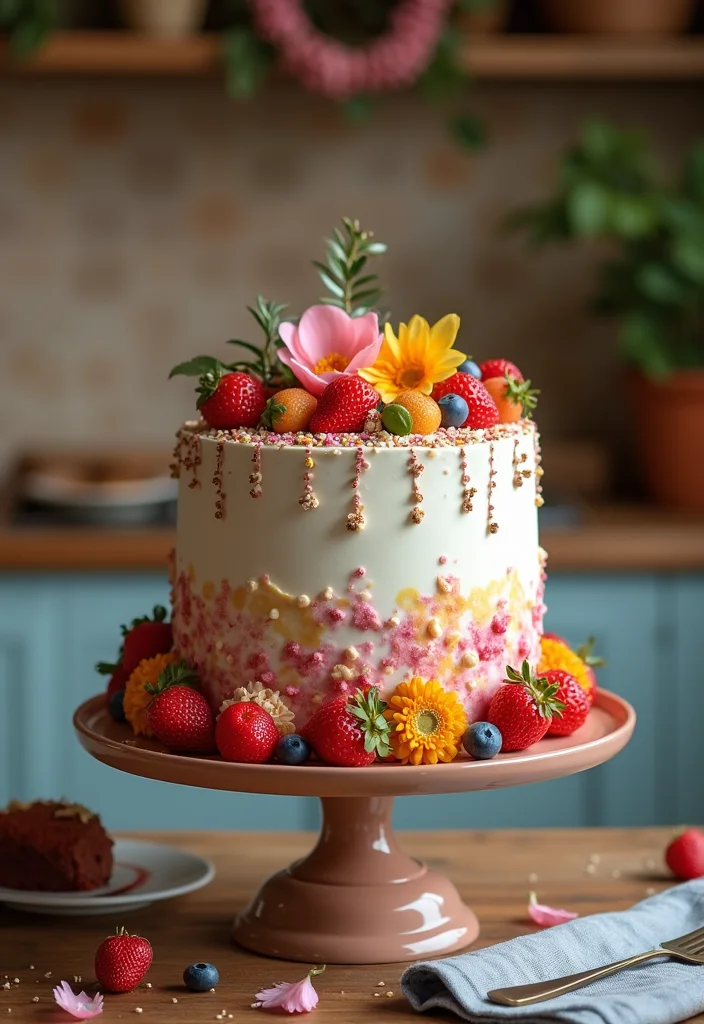 Bake the Perfect Homemade Anniversary Cake for Your Parents with These Easy Steps! - Decorating the Cake